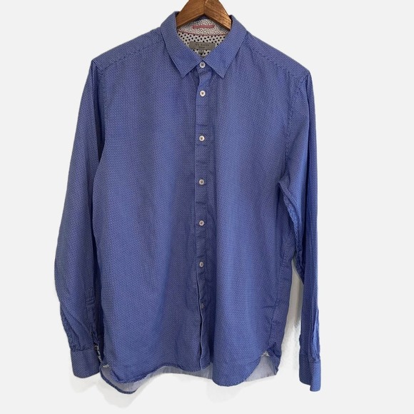 Ted Baker Other - Ted Baker London Button Down Long Sleeve Shirt Size 5 Blue